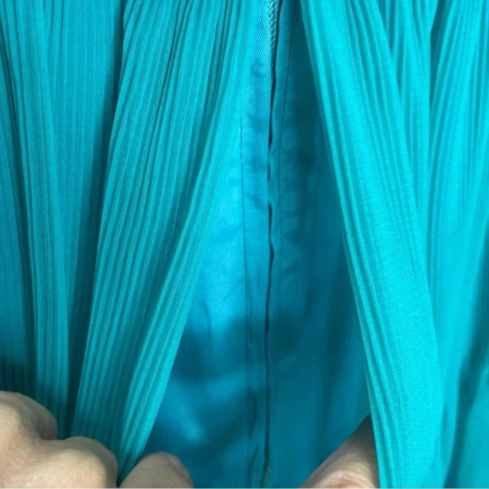 Victor Costa LTD Gown Female Size 12 Vintage Prom Chiffon Layered Floor Length - Picture 8 of 10